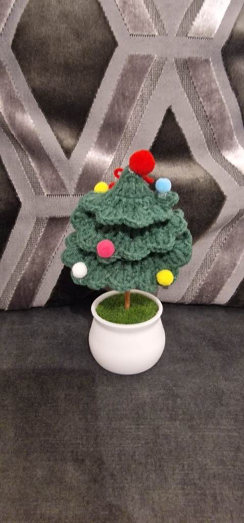 Handmade Crochet Christmas Tree - Christmas Gift - Stocking Filler