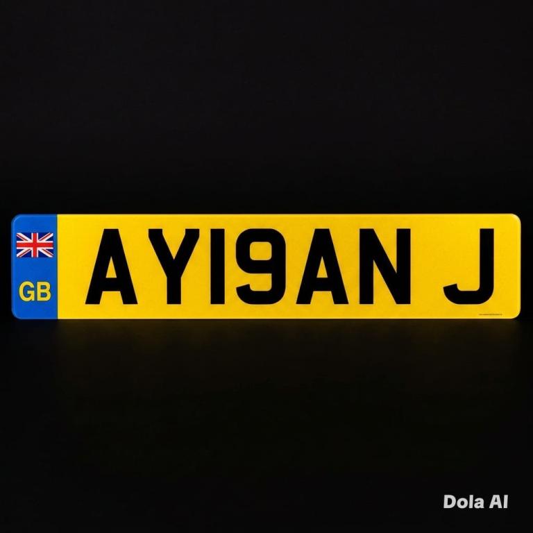 AYAN private number Plate