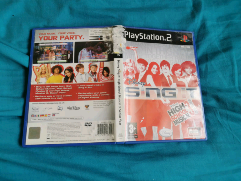 Disney Sing It: High School Musical 3: Senior Year PlayStation 2 (PS2)