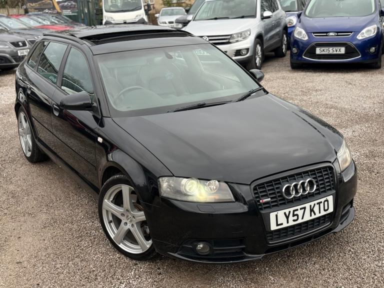 2008 Audi A3 2.0 TDi 170 S Line 5dr S Tronic HATCHBACK Diesel Automatic
