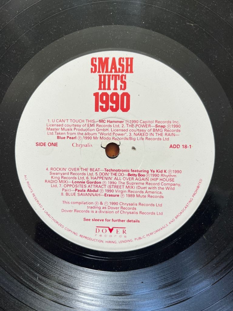 Smash Hits 1990