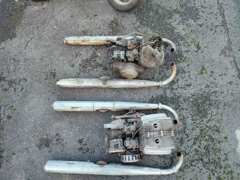 SUZUKI GT250 L (1974) None-Runner Spares or Repair (Includes 2x engines & much more) 
