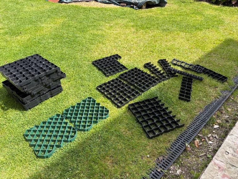 Good Condition Plastic Grids for Shed Base or Garden Path