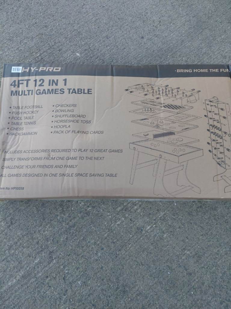 Kids 12 in 1 gaming table