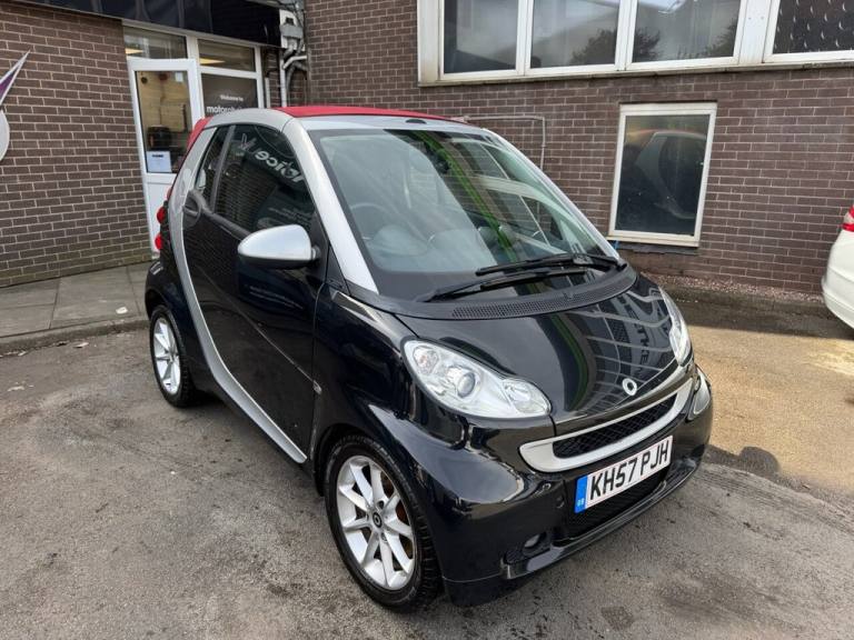2011 57 SMART FORTWO 1.0 PASSION CABRIOLET 2DR PETROL SOFTTOUCH EURO 5 (84 BHP)