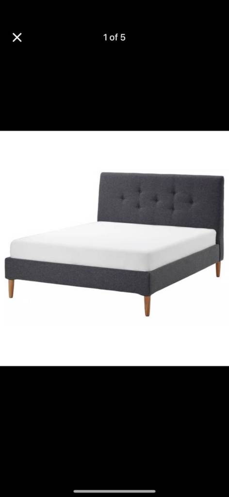Brand new in the box IKEA IDANAS superking  bed 