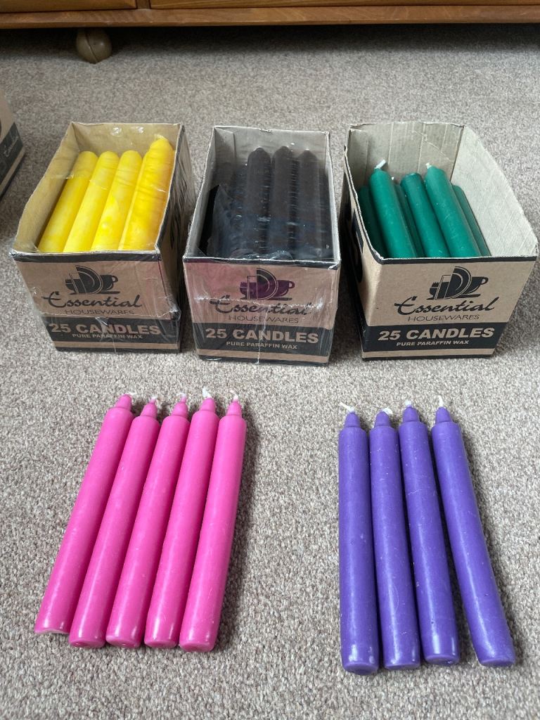 Essential candles mixed 