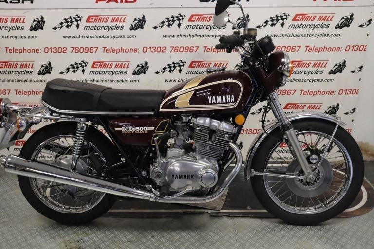 1976 Yamaha XS500B, UK bike. 