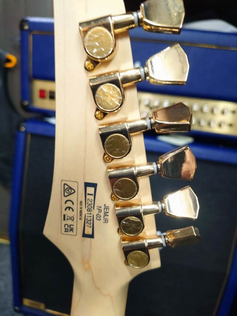 IBANEZ JEM7V WH clone. MINT FULLY SET UP READ SPEC PX FENDER?