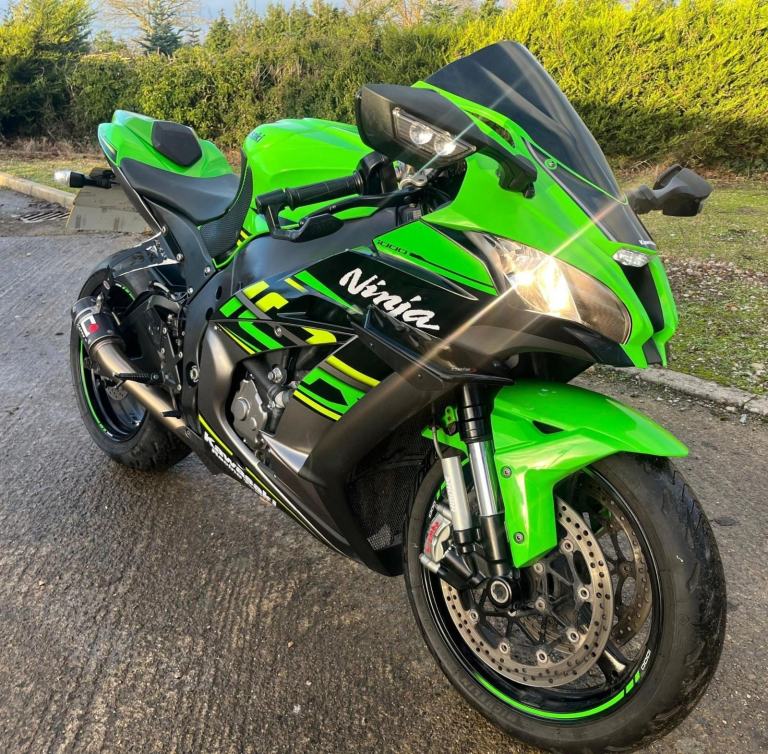 2018 18 KAWASAKI ZX10R NINJA 1000 SJFA KRT REPLICA GREEN SPORTS ZX10 R ZX