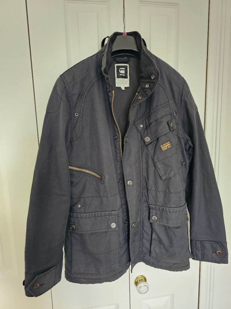G-STAR RAW Mens Jacket – Black, Good Condition
