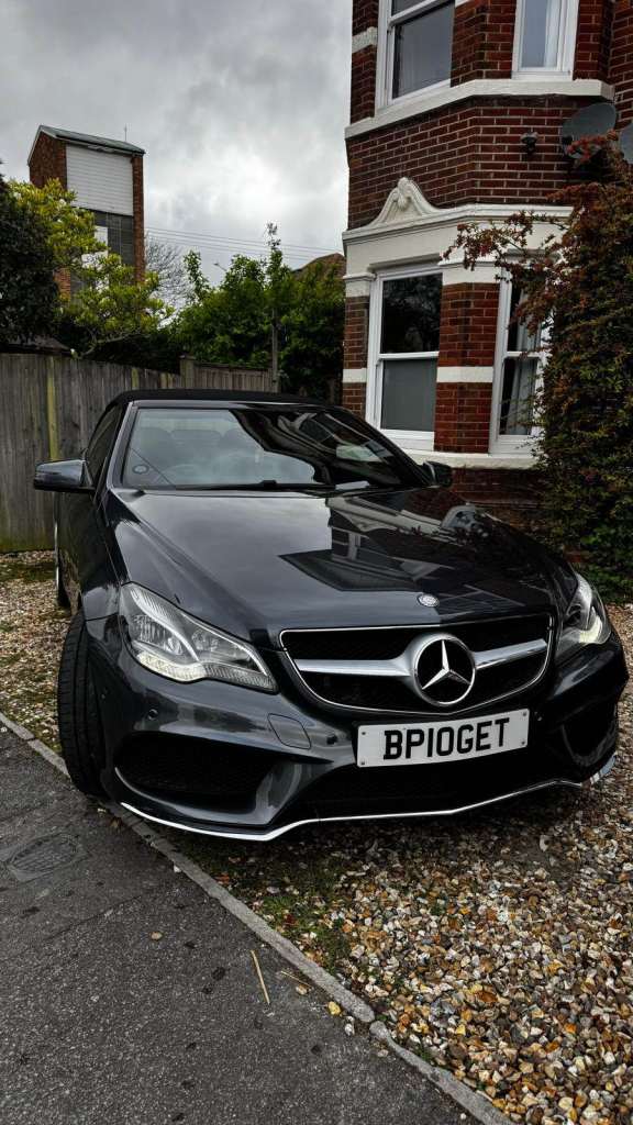 Mercedes E350d V6 BlueTEC AMG Sport Cabriolet 2dr Diesel G-Tronic+ Euro 6 (s/s) (252 ps)