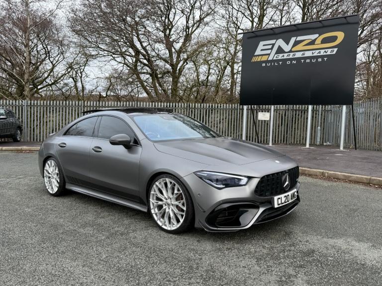 2020 20 REG MERCEDES-BENZ CLA 45 S AMG PREMIUM PLUS 4MATIC+ AUTOMATIC 2.0 PETROL