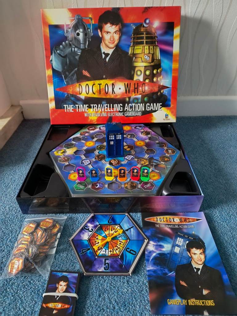 Dr Who The Time Travelling Action Game Complete In Great Condition 