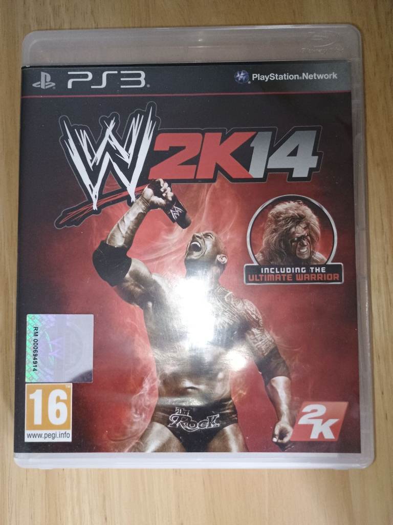 PS3 game W2K14 