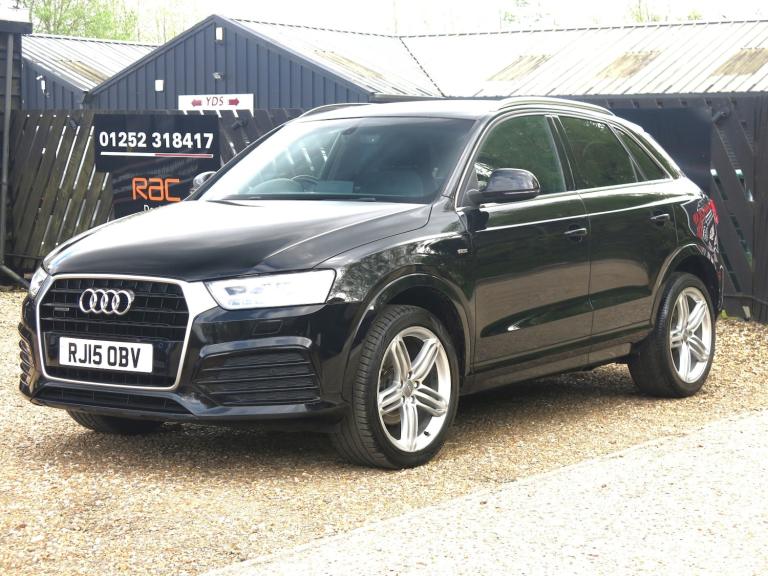 AUDI Q3 150HP TDI S LINE PLUS QUATTRO Black Manual Diesel 2015