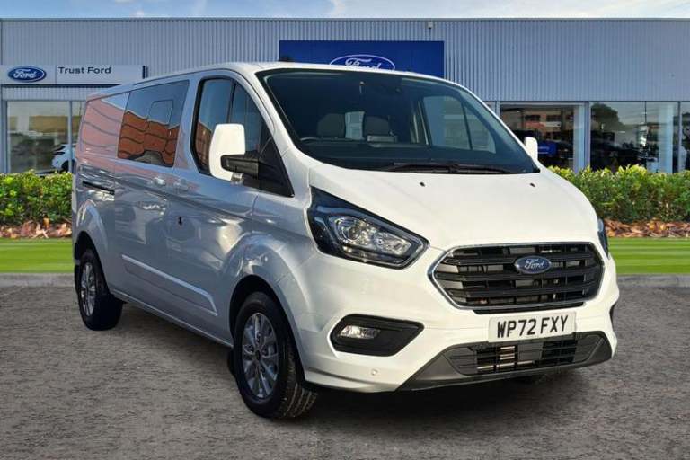 image for 2022 Ford Transit Custom 320 Limited AUTO L2 LWB Double Cab In Van FWD 2.0 EcoBlue 170ps Low Roof...