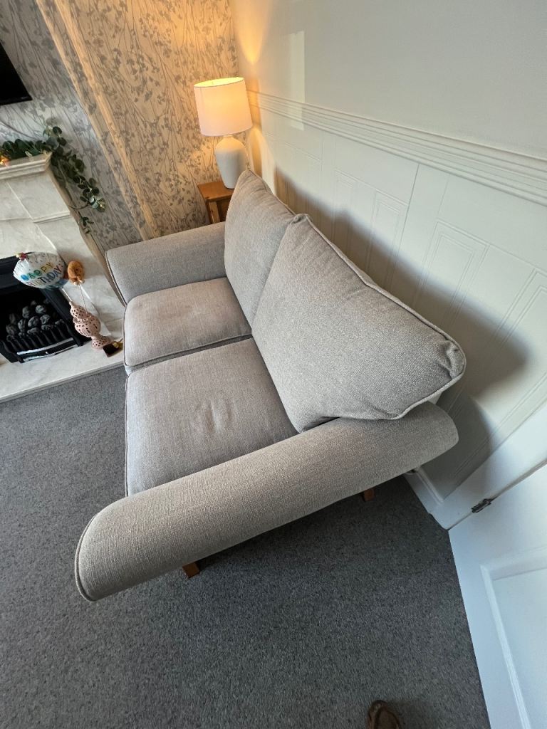 Double light grey Oakland x2 sofas
