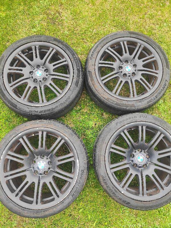 19 inch genuine BMW M3 E46 alloy wheels 