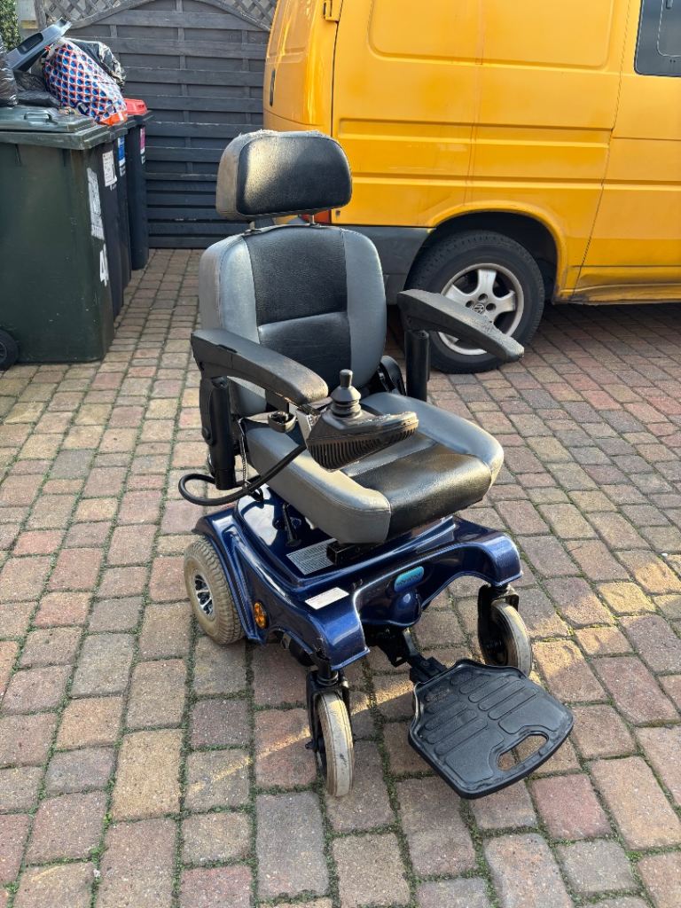 Electric Mobility Powerchair - Blue and Grey