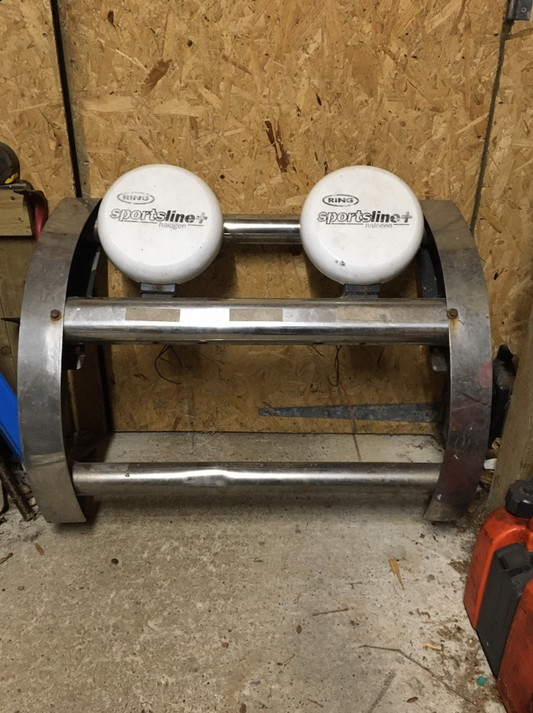 Bull bar with lights