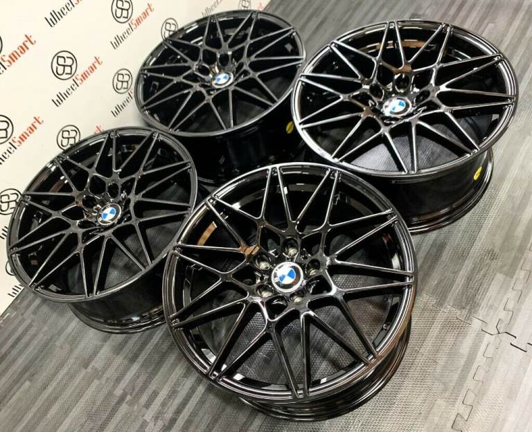 BRAND NEW 19" 20 BMW COMPETITION PACK STYLE ALLOY WHEELS - 5 x120 - GLOSS BLACK