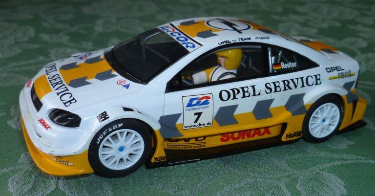 Scalextric, Opal Astra V8 Coup, C2297, in good used condition, front lights work