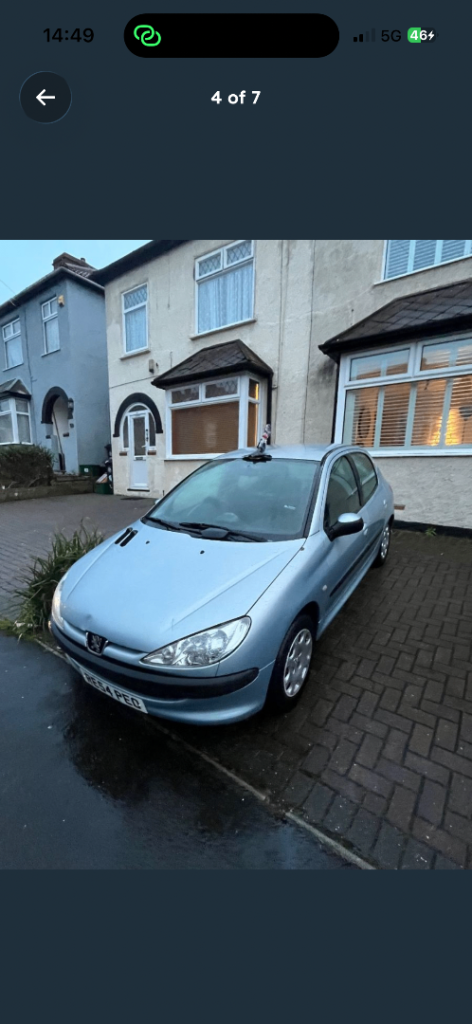 Peugeot, 206, Hatchback, 2004, Manual, 1360 (cc), 5 doors