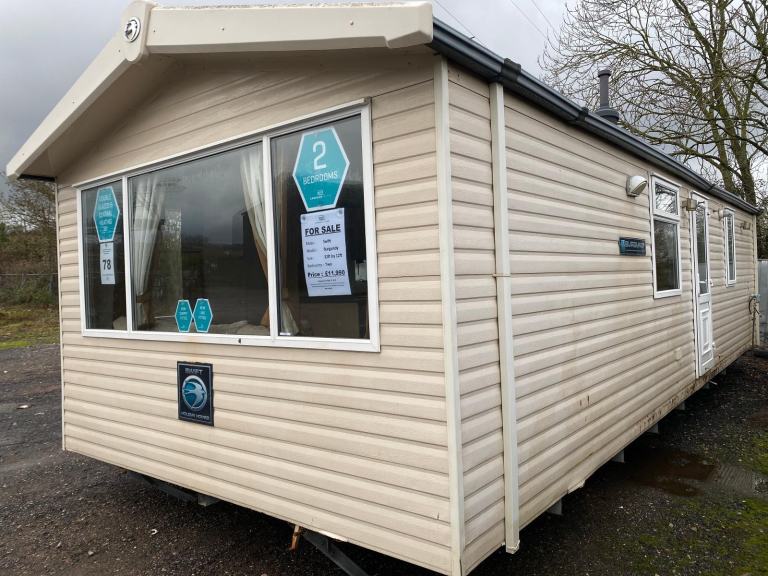 2 Bed Swift Static Caravan - DG, CH, New Carpet - Offsite / Own Land / Farms