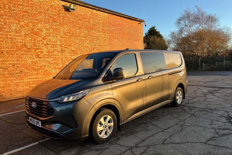 2025 Ford Transit Custom 320 Limited AUTO L2 LWB Double Cab In Van FWD 2.5 PHEV 232ps Low Roof Au...