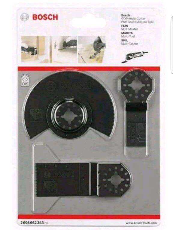 BOSCH GOP PMF Multi Tool BLADE SET (3 Blades-) 