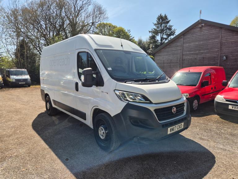 2017 Fiat Ducato DUCATO 2.0 Multijet High Roof Van 115 MWB WORKSHOP / CAMPER VAN NON AD BLUE PANE...