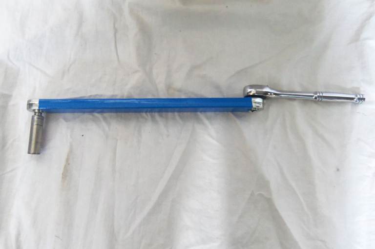 SOCKET RATCHET WRENCH OFFSET EXTENSION  EXTENDER DRIVER + 4 ADAPTERS RATCHET DRIVE