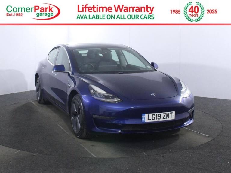 2019 Tesla Model 3 Standard Range Plus Saloon 4dr Electric Auto RWD (241 bhp) Saloon ELECTRIC Aut...