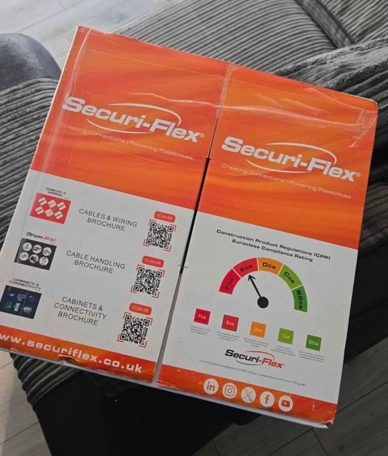 Securi-Flex Cat5e External PE UTP Cable 305m Drum
