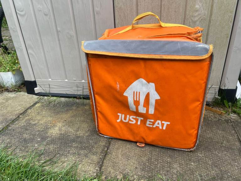 Large 'Just Eat' Food Delivery Bag Backsack Backpack 