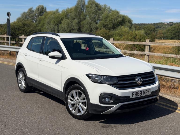 2020 VOLKSWAGEN T-CROSS 1.0 TSI SE WHITE LOW MILEAGE 2 OWNER NATIONWIDE DELIVERY