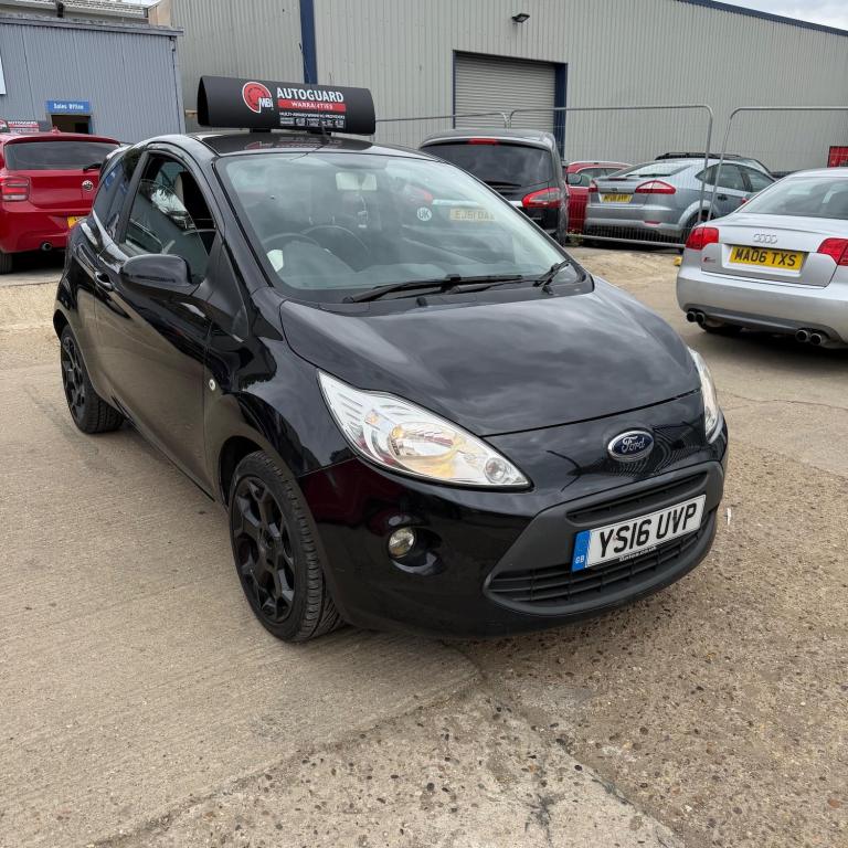 2016 Ford Ka 1.2 Zetec Black Edition 3dr HATCHBACK PETROL Manual