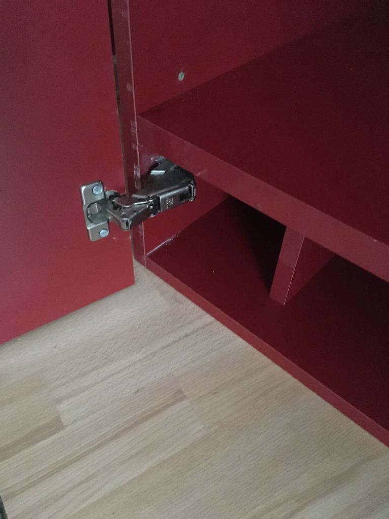 Red Storage cabinet 