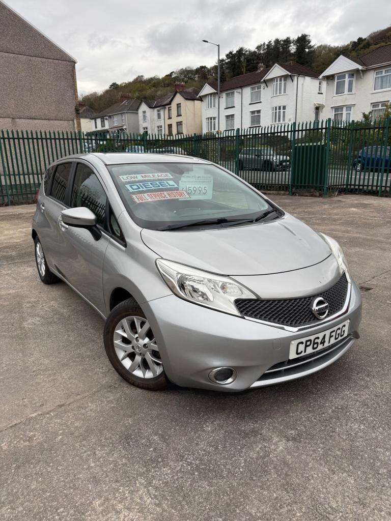 2014 Nissan Note 1.5 dCi Acenta Premium 5dr MPV Diesel Manual