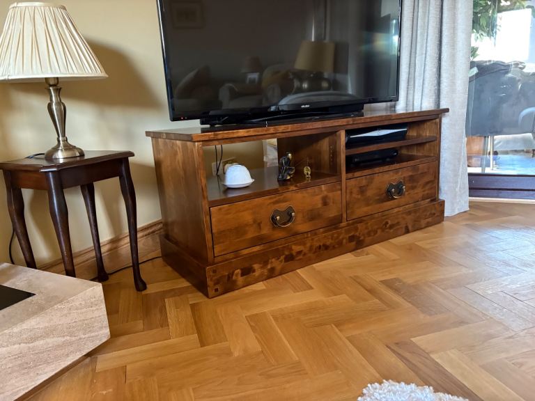 Laura Ashley Garratt Media unit - Solid Birch - lovely condition