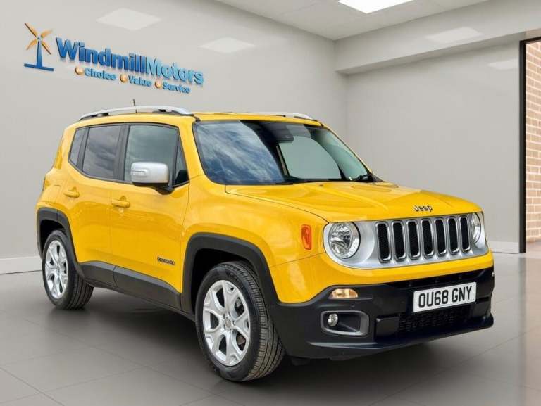 2018 Jeep Renegade 1.4T MultiAirII Limited Euro 6 (s/s) 5dr ESTATE Petrol Manual