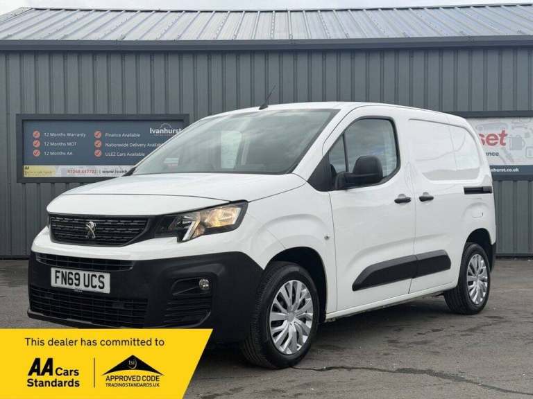 2019 Peugeot Partner 1000 1.5 BlueHDi 100 Professional Van PANEL VAN DIESEL Manual