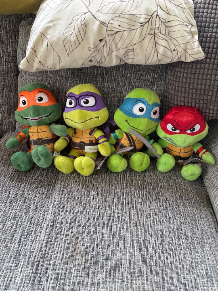 Teenage Mutant Ninja Turtles Plush Set