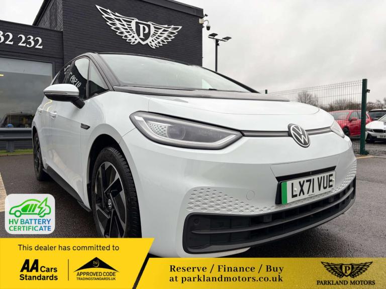2021 Volkswagen ID.3 ID3 Max 5dr Hatchback Electric Automatic