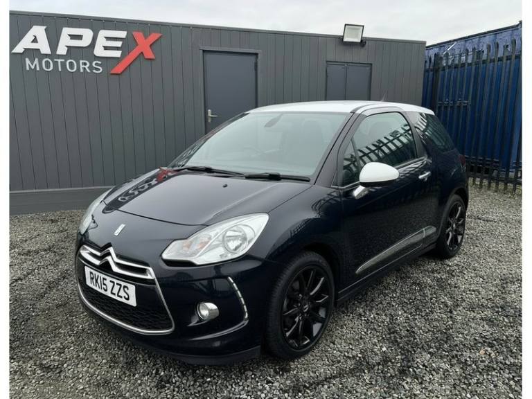 2015 Citroen DS3 1.2 PureTech 110 DStyle Ice 3dr HATCHBACK PETROL Manual