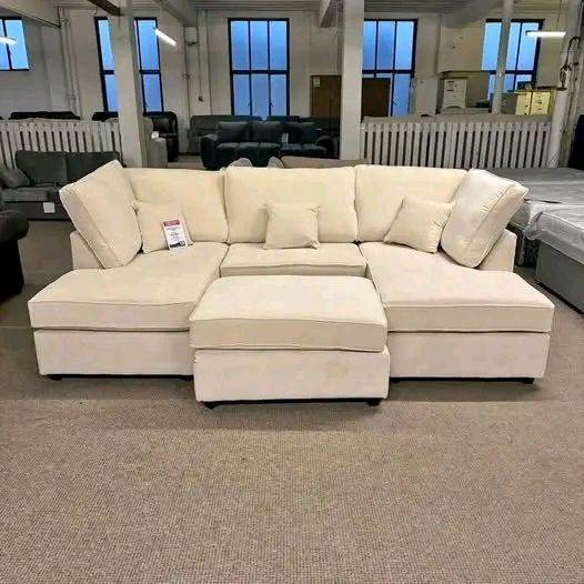 📞 Comfort Brand New U Shape Sofa Corner & 3+2 Seater Real Material 35% OFF Booking Open COD