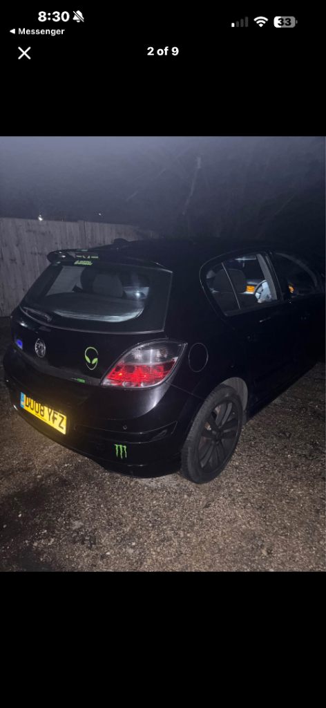 Vauxhall, ASTRA, Hatchback, 2008, Manual, 1796 (cc), 5 doors