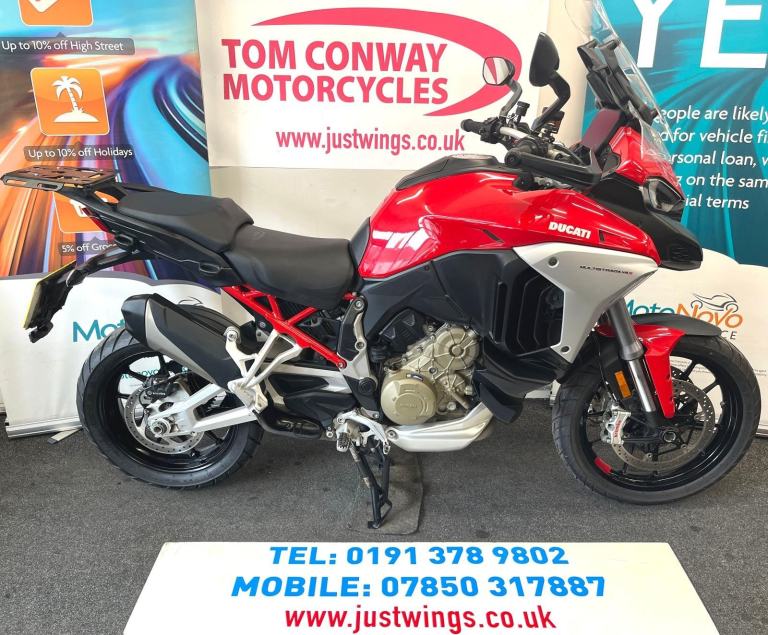 DUCATI MULTISTRADA 1200 V4S, 2023(23), 1 OWNER, 33,357 MILES, FSH, £10,795