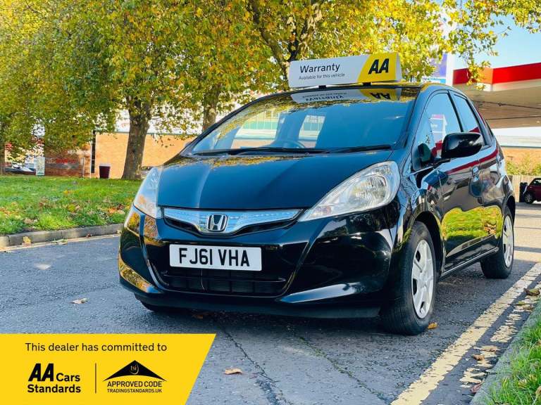  Honda Jazz 1.3h IMA HE Hatchback 5dr Petrol Hybrid CVT Euro 5 (102 ps) Petrol/Electric Hybrid Au...